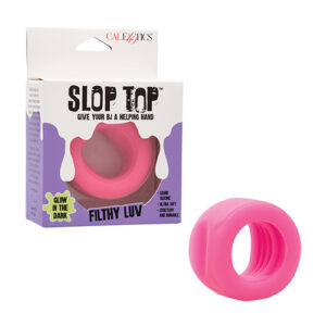 Slop Top Glow in the Dark Filthy Luv Stroker - Pink