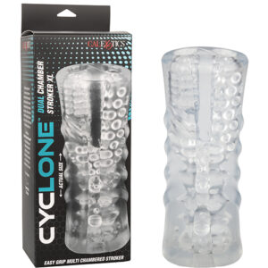 Cyclone Dual Chamber Stroker XL - Clear