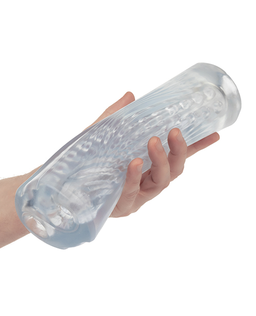 Cyclone Dual Ribbed Stroker XL - Clear - Image 4