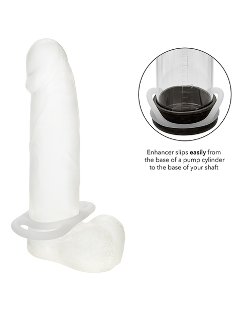 Alpha Liquid Silicone Commander Cock Ring - Natural - Image 5