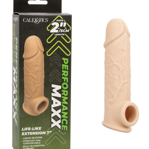 Performance Maxx Life-Like 7" Penis Extension - Ivory