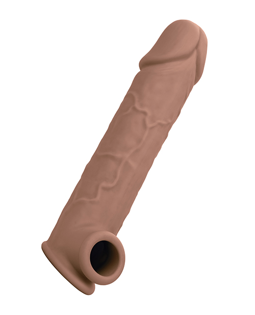 Performance Maxx Life-Like 8" Penis Extension - Brown - Image 2