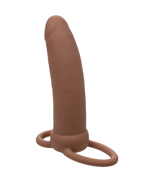 Performance Maxx Rechargeable Thick Dual Penetrator - Brown - Image 2