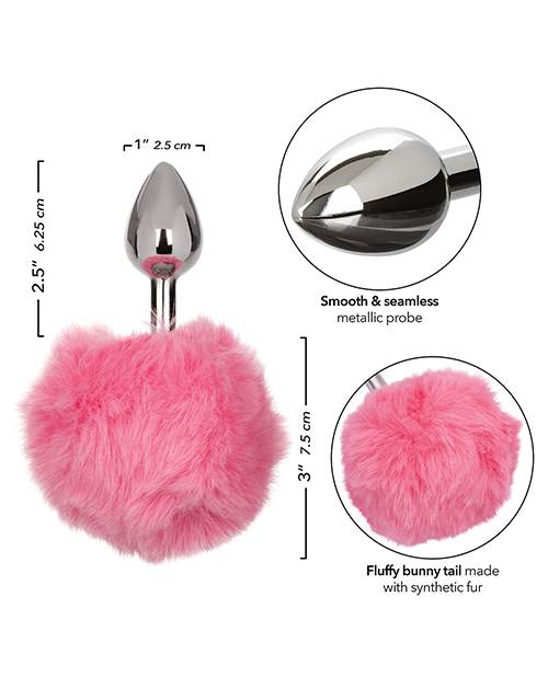Running Wild Pink Bunny Tail Anal Probe - Image 4