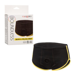 Boundless Boxer Brief - Black/Yellow 2XL/3XL