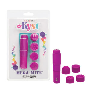 Kyst Mega-Mite Stimulator w/Interchangeable Tips - Pink