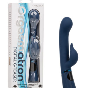 Orgasmatron Digital G-Teaser Vibrator - Blue