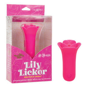 Naughty Bits Lily Licker Mini Flower Flicker - Pink