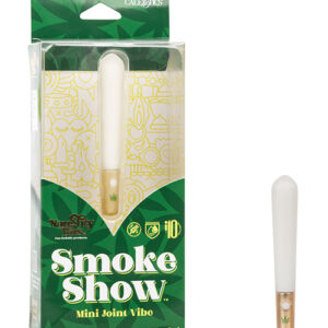 Naughty Bits Smoke Show Mini Joint Vibe - White