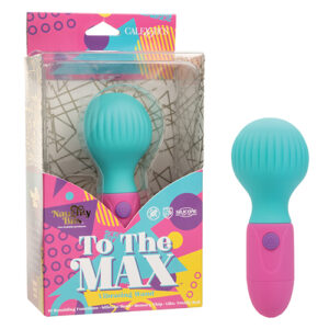 Naughty Bits to the Max Vibrating Wand - Multicolor