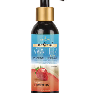 Sensuva Natural Based Personal Moisturizer - 4.23 oz Strawberry