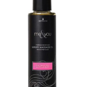Sensuva Me & You Massage Oil - 4.2 oz Sensual Bliss