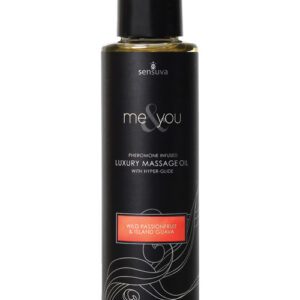 Sensuva Me & You Massage Oil - 4.2 oz Island Passion