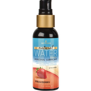 Sensuva Natural Water Based Personal Moisturizer - 1.93 oz Strawberry
