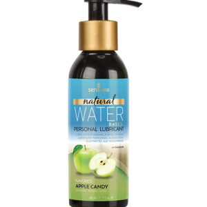 Sensuva Natural Water Based Personal Moisturizer - 4.23 oz Apple Candy