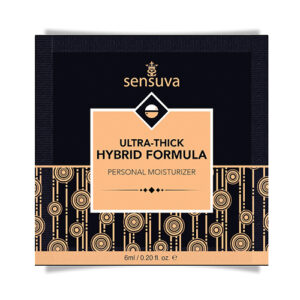 Sensuva Ultra Thick Hybrid Personal Moisturizer Single Use Packet - 6 ml Unscented