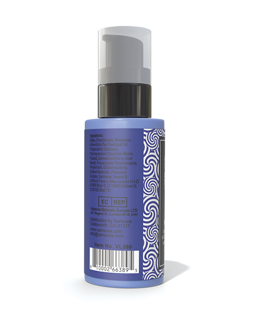 Handipop Hand Job Massage Gel - 2 oz Bottle Blueberry Muffin - Image 2