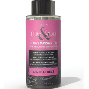 Sensuva Me & You Massage Oil - 2 oz Sensual Bliss