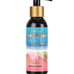 Sensuva Natural Water Based Personal Moisturizer - 4.23 oz Cotton Candy