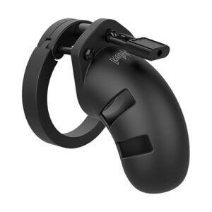 Shots Man Cage Chastity 3.5" Cock Cage Model 20 - Black