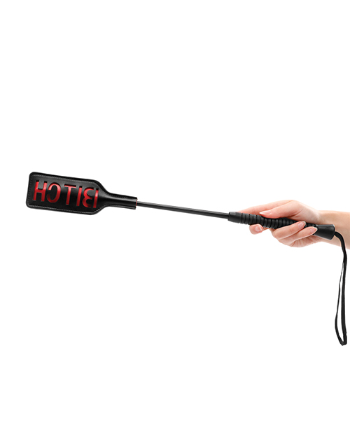 Shots Ouch Bitch Crop Large - Black - Image 4