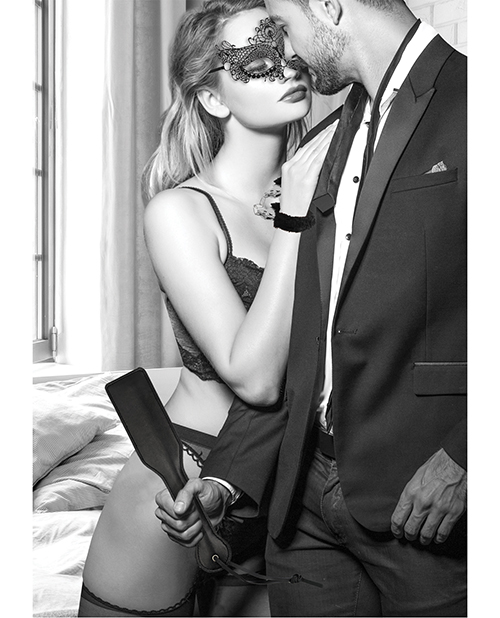 Shots Ouch Black & White Introductory Bondage Kit #3 - Black - Image 5