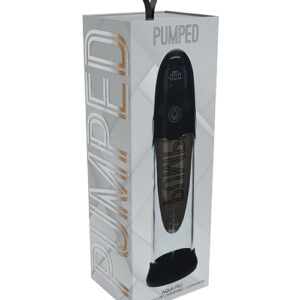 Shots Pumped Aqua-Pro Penis Pump - Black