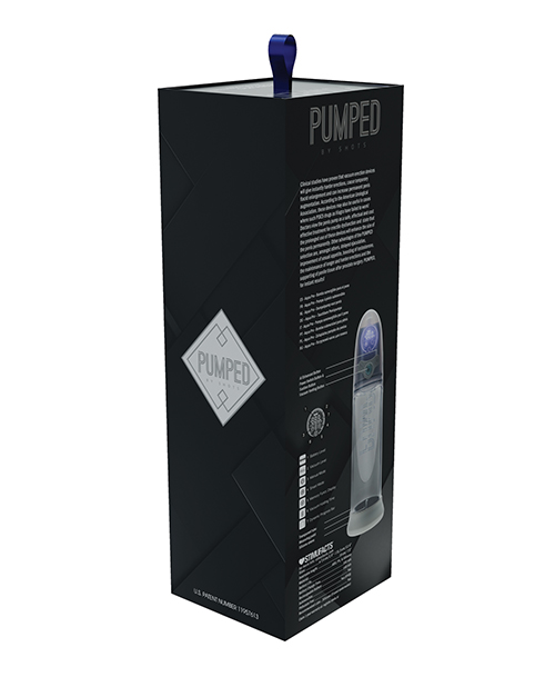 Shots Pumped Aqua-Pro Penis Pump - Gray - Image 3