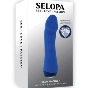 Selopa Blue Banger Petite Vibrator - Blue