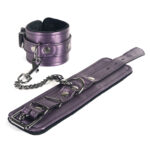 Spartacus Galaxy Legend Faux Leather Ankle Restraints - Purple