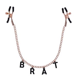 Sex & Mischief Brat Charmed Nipple Clamps