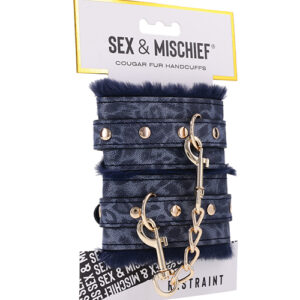 Cougar Fur Handcuffs