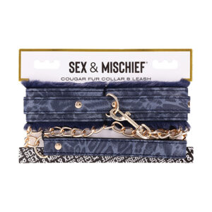 Cougar Fur Collar & Leash