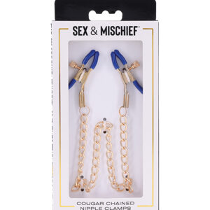 Cougar Chained Nipple Clamps