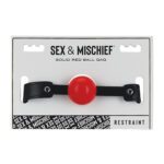 Sex & Mischief Solid Red Ball Gag