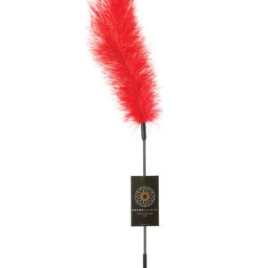 Sportsheets Body Tickler Ostrich Feather - Red