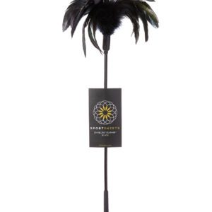 Sportsheets Body Tickler Starburst Feather - Black