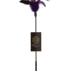 Sportsheets Body Tickler Starburst Feather - Violet