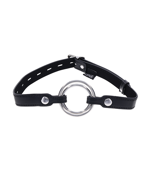 Edge Interchangeable Ring Gag - Black - Image 2