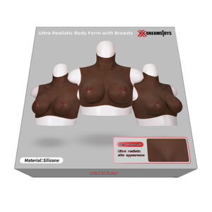 XX-DREAMTOYS Ultra Realistic B Cup Breast Form Small - Black