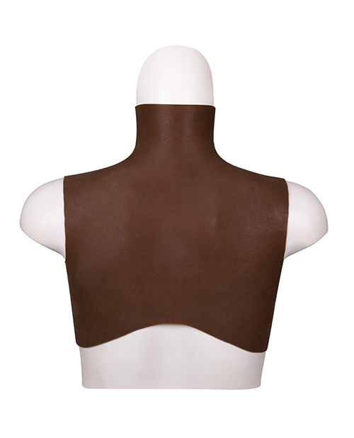 XX-DREAMTOYS Ultra Realistic H Cup Breast Form Extra Large - Black - Image 5