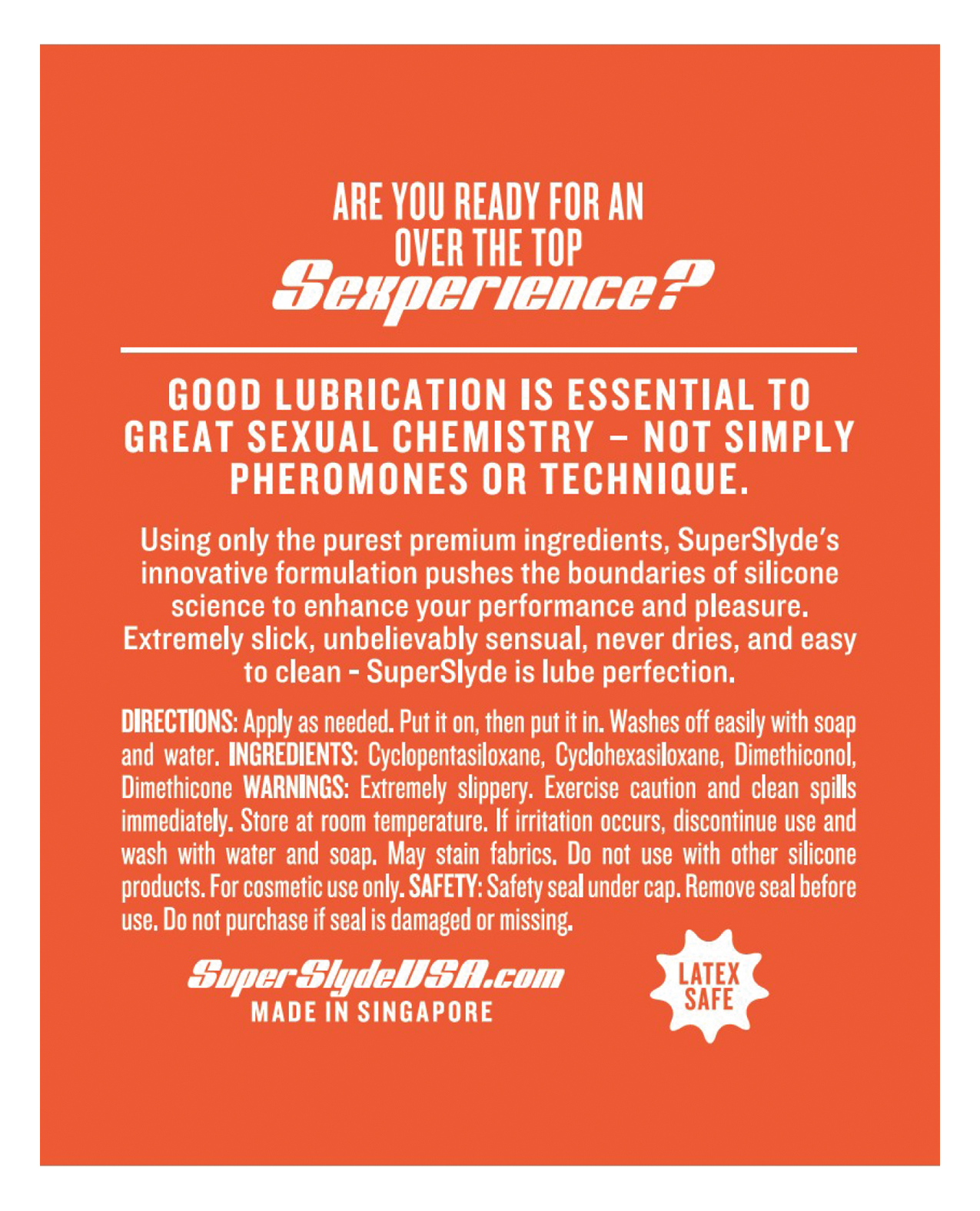 SuperSlyde Silicone Lubricant - 8.5 oz - Image 3