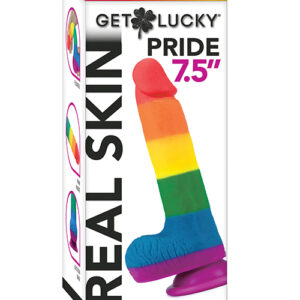 Get Lucky 7.5" Real Skin Series Pride - Rainbow