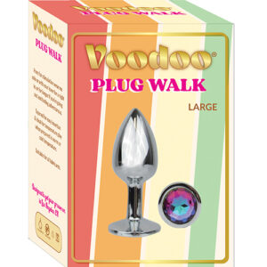 Voodoo Walk Large Metal Plug - Silver