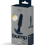VeDO Bump Rechargeable Anal Vibe - Just Black