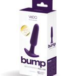 VeDO Bump Rechargeable Anal Vibe - Deep Purple