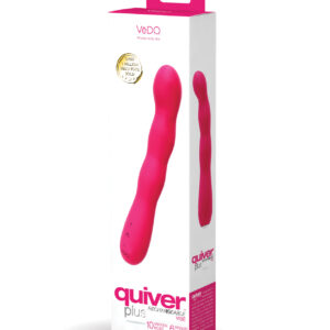 VeDO Quiver Plus Rechargeable Vibe - Foxy Pink