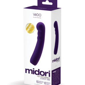 VeDO Midori Rechargeable G Spot Vibe - Deep Purple