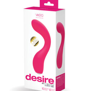 VeDo Desire Rechargeable G-Spot Vibe - Pink