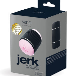 VeDO Jerk Masturbation Sleeve - Black/Pink
